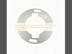 Disco freno anteriore/posteriore con viti per veicolo a energia nuova EU260 Piastra valvola compressore A/C con personalizzazione