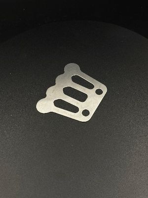 Piatto su misura della valvola del metallo di acciaio inossidabile con le immagini ed il piatto della valvola dei campioni