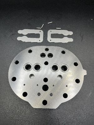 Valvola di valvola della ruota della valle ISO9001 personalizzata e compressione a disco