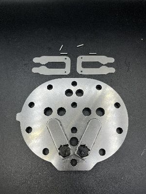 Valvola di valvola della ruota della valle ISO9001 personalizzata e compressione a disco