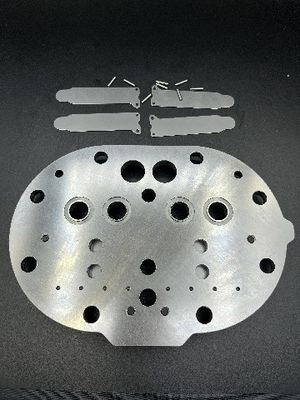 Spessore su misura del piatto della valvola del compressore del piatto della valvola della ruota della valle