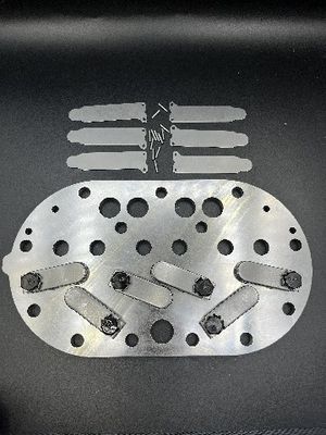 Compressore industriale struttura della piastra della valvola